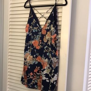 Lulus Floral Dress NWT